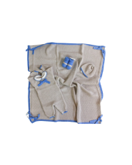 Perforated Set with Bow (Shirt + Trousers) §81