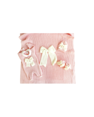 Set Maglia Inglese Tutina (Bianco-Azzurro)  §49