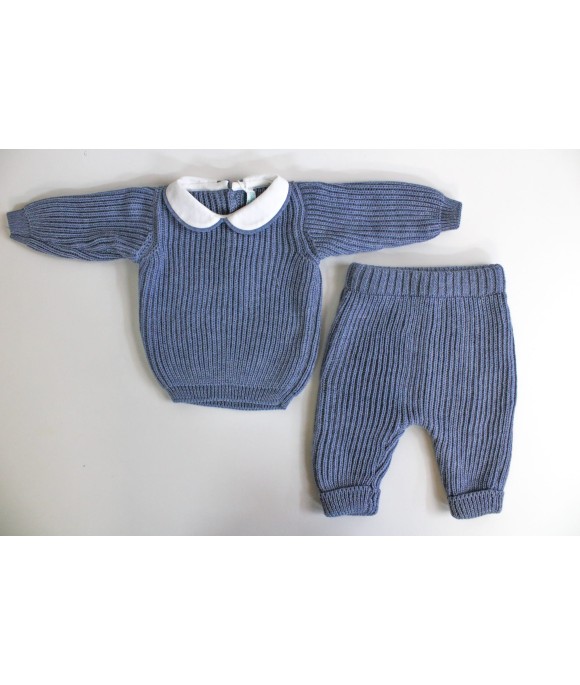 2 Pezzi Maglia Inglese Lana (Maglia + Pantalone) §88