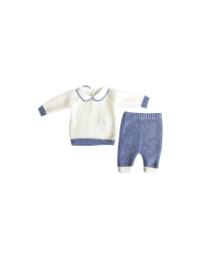 2 Pieces Rice Grain Wool (Sweater + Trousers) §88