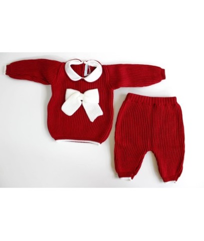 2-piece English sweater set (shirt + trousers) §101
