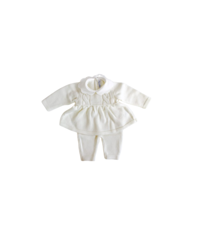 Completo 2 Pezzi Doppia Treccia Lana §116