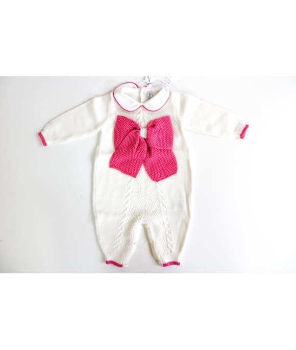 Braided Onesie With Grana Bow §128