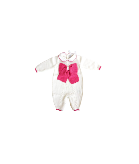 Tutina Treccia Con Fiocco Grana Lana §128