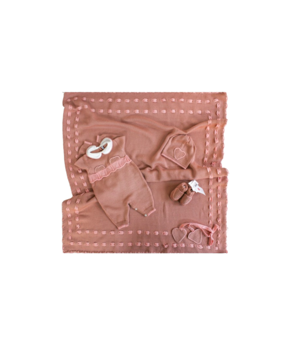 Set Fascia & Cuoricini Lana - Tutina §141
