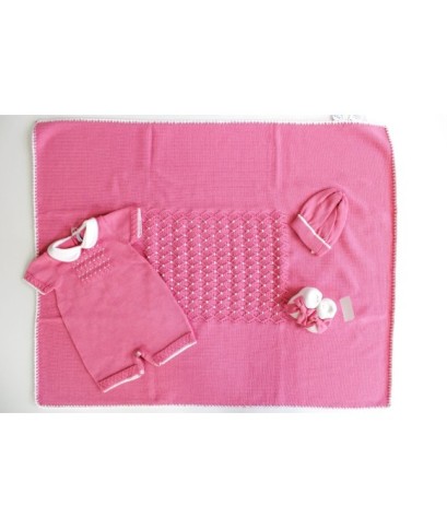 Set Punto Smock Cotone - Pagliaccetto §152