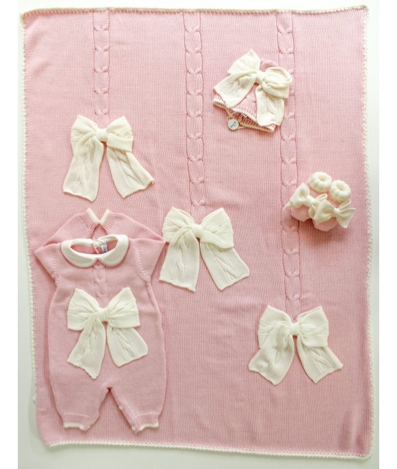 Set Braided Wool Bow - Jumpsuit §93