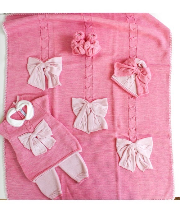Braided Bow Braid Set - 2 Pcs Baby Girl Headband Cover §163