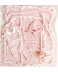 Bavetta Lace Series Set – Pink (Playsuit) §165
