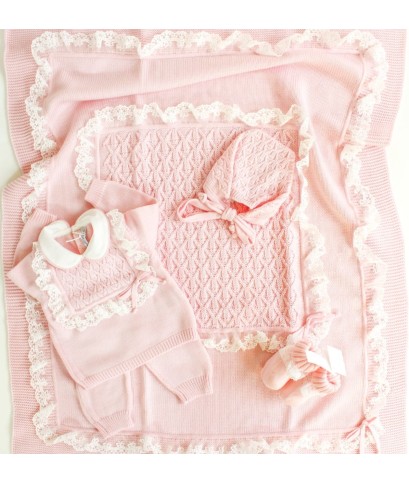 Set Serie Pizzo Bavetta – Coprifasce (Maglia + Pantalone) §166
