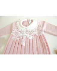 Serie Pizzo Con Fiocchetto Lana – Vestina §171