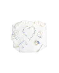 Roselline Heart Set Wool - Band Covers (Shirt + Trousers) §83
