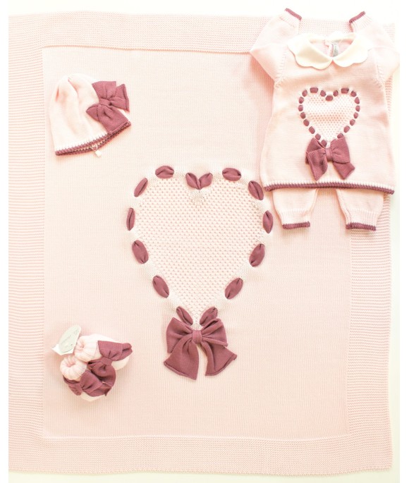 Set Cuore Fettuccia Lana - Coprifasce Femminuccia §10