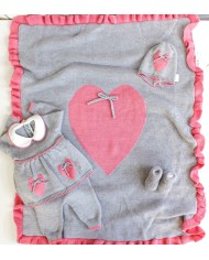 Hearts With Bow Set - Band Cover (Shirt + Trousers) §195