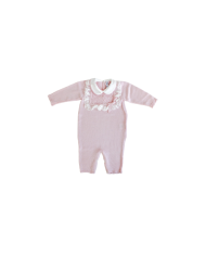 2 Pezzi Maglia Inglese Con Fiocco Lana §198