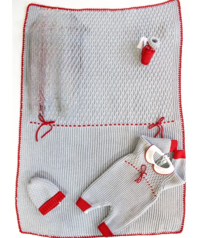 Double Work Set Wool - Onesie §202
