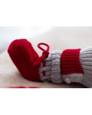 Set Doppia Lavorazione Lana - Coprifasce (Maglia + Pantalone) §203