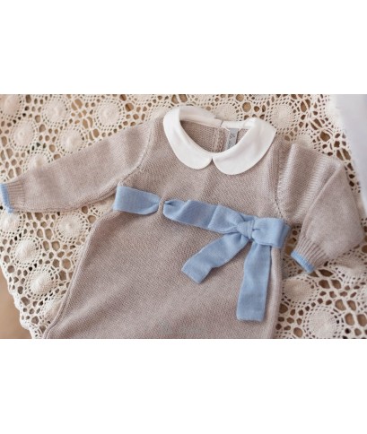 Wool Ribbon Set for Newborns - Onesie §206