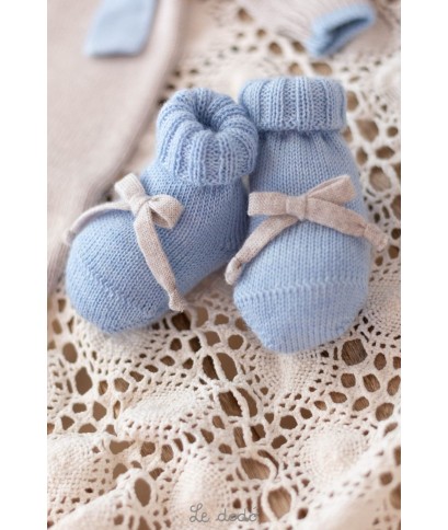 Wool Ribbon Set for Newborns - Onesie §206