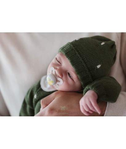Baby Wool Peanut Embroidery Set - Baby's Layette §208