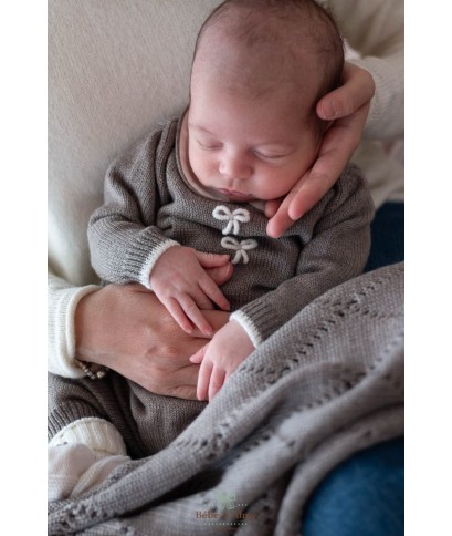 Love Knot Wool Set for Newborns - Baby Boy's Layette §209