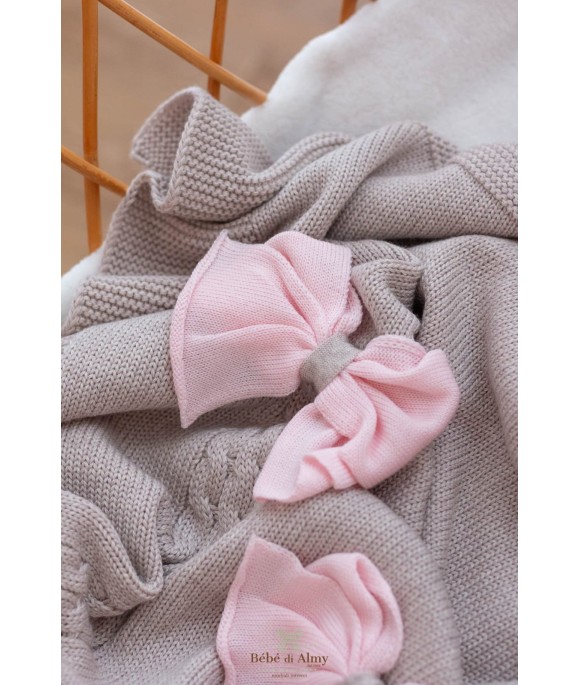 Girl's Scaled Bows Set - Headband Covers §214