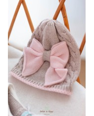 Girl's Scaled Bows Set - Headband Covers §214