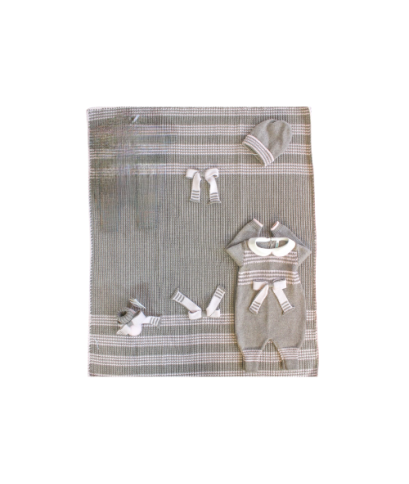 Striped Wool Set for Newborns - Onesie §217