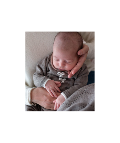Love Knot Wool Set for Newborns - Baby Boy's Layette §209