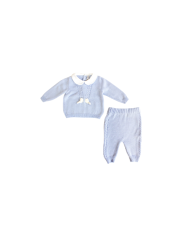 Completo 2 Pezzi Con Fiocchetto Lana §204