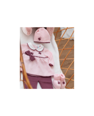 Set Farfalline Ricamate - Coprifasce (Maglietta + Pantalone) §220
