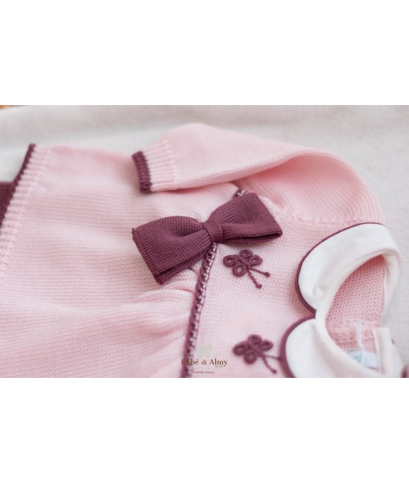 Embroidered Butterfly Set Wool - Band Covers (T-shirt + Trousers) §220