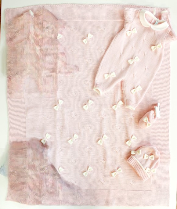 "Butterfly" Bow Tie Set Wool - Onesie §222