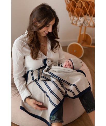 Set Righe Cotone - Coprifasce (Maglie + Pantalone) §224