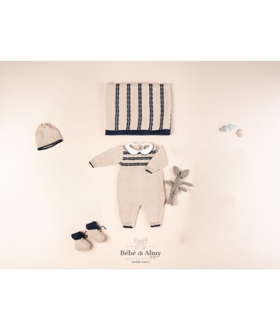 Striped Cotton Set - Romper §225