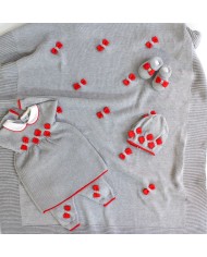 Set Farfalline Cotone - Coprifasce (Maglietta + Pantalone) §243
