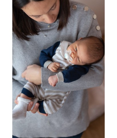 Striped Cotton Set - Onesie §245