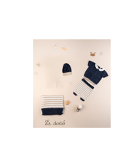 Cotton Stripe Set - Long Bandeau Cover (Shirt + Trousers) §246