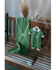 Set Fettuccia Con Fiocco Cotone - Pagliaccetto §255