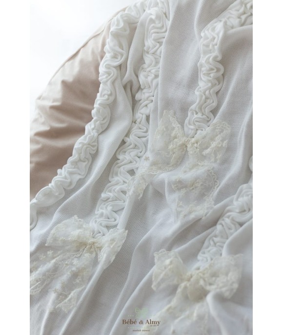 Set Cerimonia Rouches Cotone - Coprifasce (Maglia + Pantalone) §261