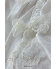 Set Cerimonia Rouches Cotone - Coprifasce (Maglia + Pantalone) §261