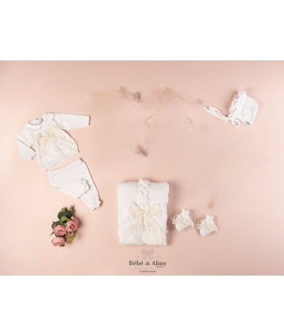 Cotton Rouches Ceremony Set - Band Covers (Shirt + Trousers) §261