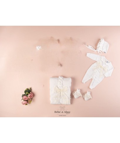 Cotton Ruffles Ceremony Set - Onesie §262