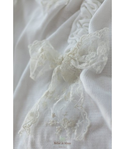 Cotton Ruffles Ceremony Set - Headband Covers (T-shirt + Coulotte) §263