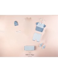 Cotton Smock Stitch Set - Short Band Cover (Shirt + Trousers) §264