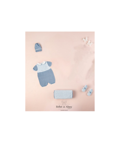 Set Punto Smock Cotone - Pagliaccetto §266