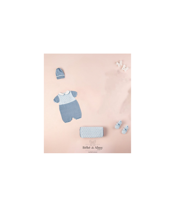 Set Punto Smock Cotone - Pagliaccetto §266