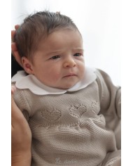 Set Cuori Traforati Cotone - Coprifasce Lungo Femminuccia §273