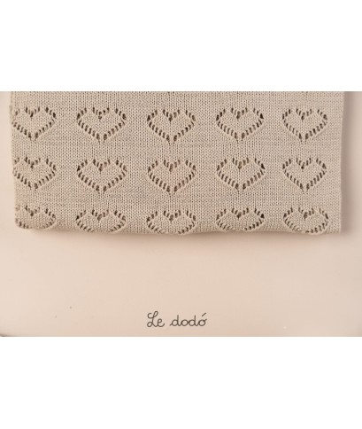 Set Cuori Traforati Cotone - Tutina §276