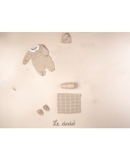 Cotton Openwork Hearts Set - Onesie §276